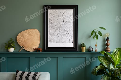 Preview: Stylish interior of living room