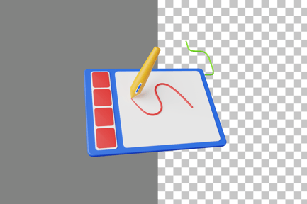 Preview: Drawing Tablet 3D Icon