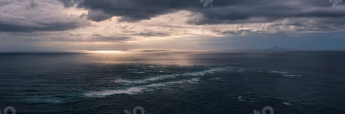 Preview: Meeting of the Seas, where the Tasman Sea meets the Pacific Ocean, Cape Reinga (Te Rerenga Wairua),