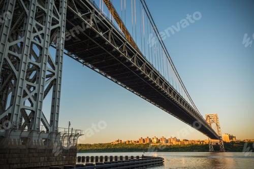 Preview: GWB at sunset.