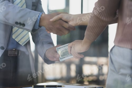 Preview: Providing wages or bribes for the signing of an contract agreement.