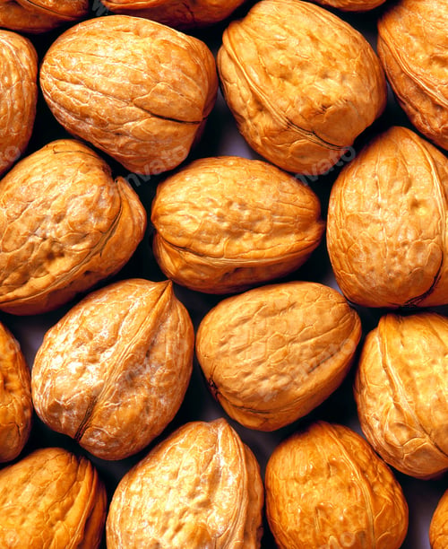 Preview: Background of ripe brown Walnut