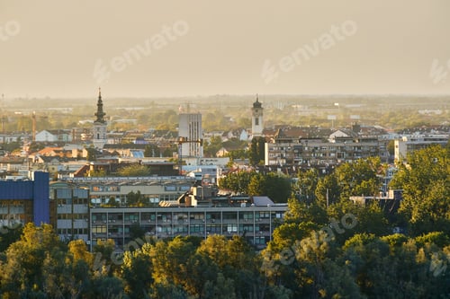 Preview: Urban skyline of city Novi Sad, Serbia.