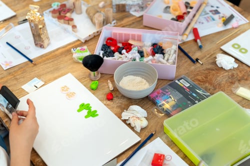 Preview: Polymer clay workshop for making earrings