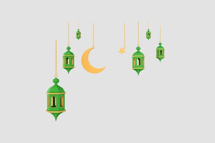 Preview: Crescent 3D illustration