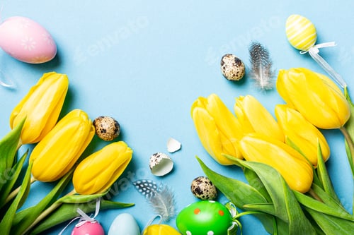Preview: Happy Easter card.