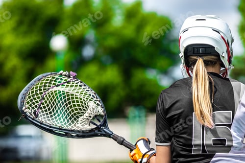 Preview: Lacrosse female team - american teamsports themed photo