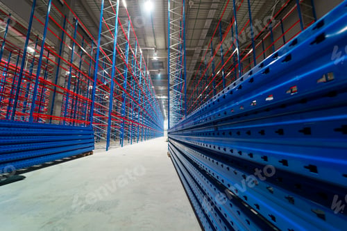 Preview: Building a huge warehouse with high racking