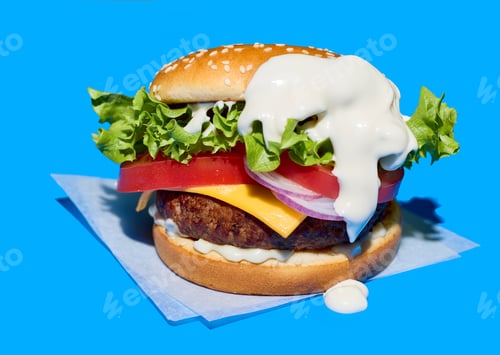 Preview: fresh tasty burger