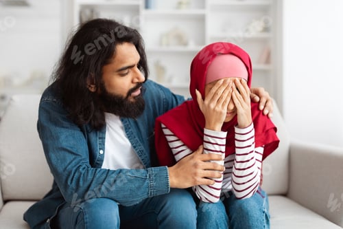 Preview: Comforting Presence of a Man With a Young Woman