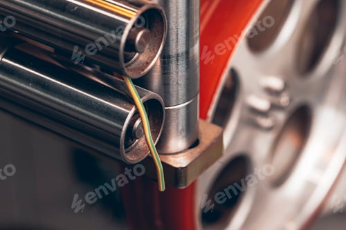 Preview: Process of cable production in a factory
