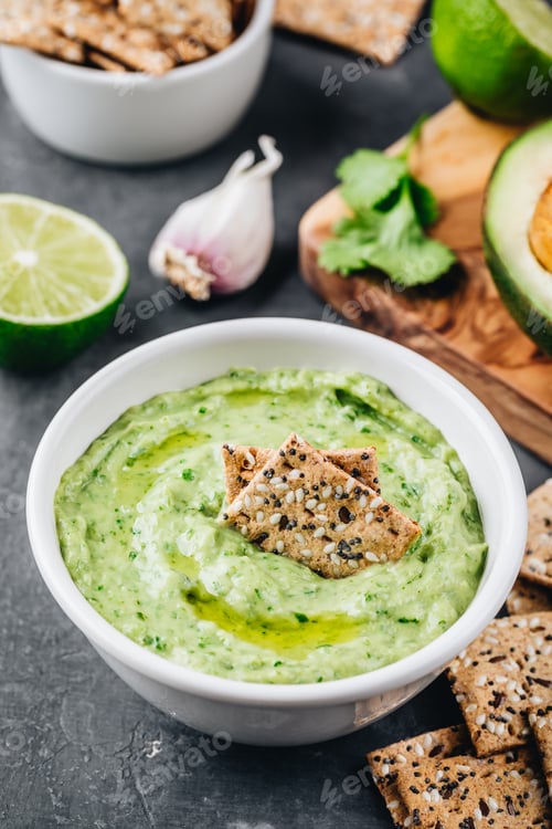 Preview: Avocado dip with cilantro and lime