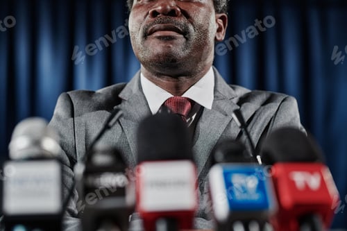 Preview: African speaker at press conference