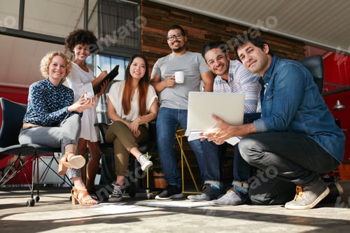 Preview: Creative team meeting to discuss professional project