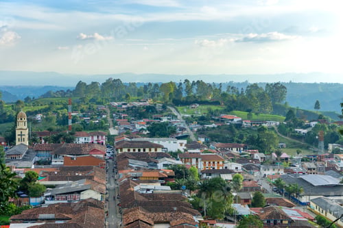 Preview: Cityscape of Salento, Colombia
