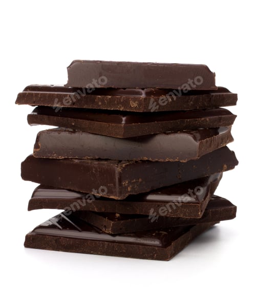 Preview: Chocolate bars stack