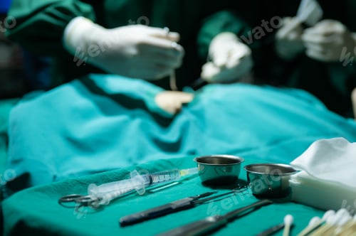 Preview: medical health tool in surgical operating room in hospital, surgery clinic instrument