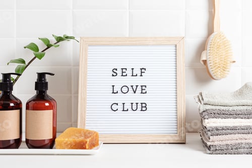 Preview: Bathroom styling and organization. Organic lifestyle and skin care products
