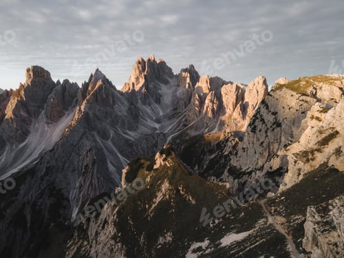 Preview: Tre Cime di Lavaredo mountain range in Italy