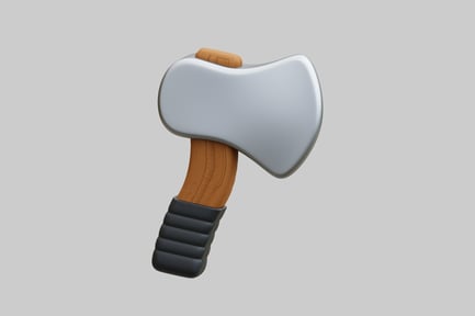Preview: Stylized Wooden Axe