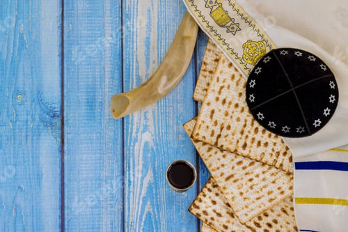 Preview: It is kosher unleavened matzah bread that served during the Jewish holiday of Pesach