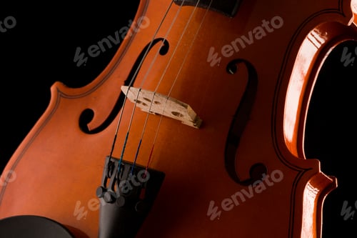 Preview: Silhouette of a violin