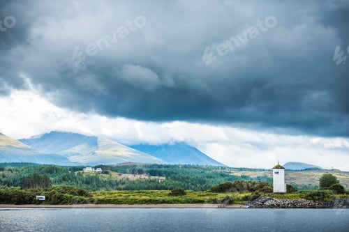 Preview: Canoeing Loch Lochy, part of the Caledonian Canal, Fort William, Scottish Highlands, Scotland, Unite