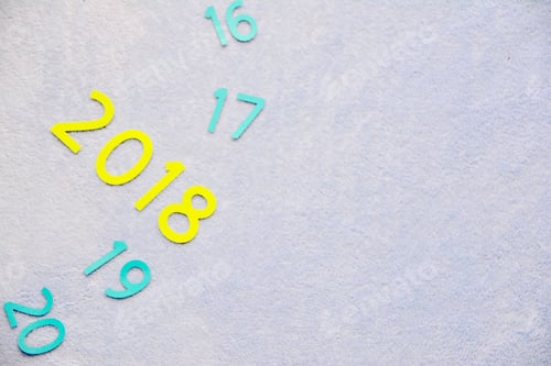 Preview: Year clock 2018