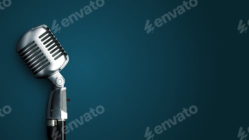 Preview: Podcast microphone setup for recording discussion