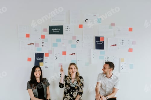 Preview: Business people planning a marketing strategy