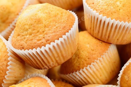 Preview: Heap of fresh muffins