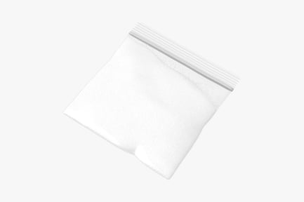 Preview: Ziplock Baggie with White Powder Substance