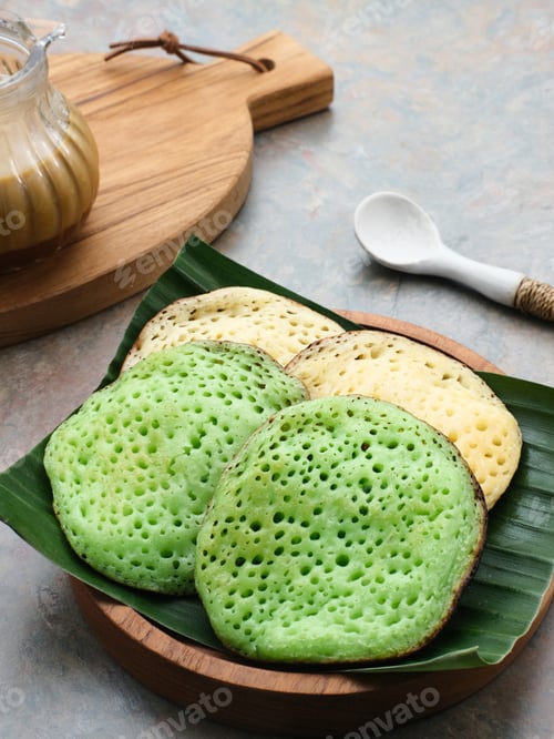Preview: Serabi or Surabi, Indonesian pancake