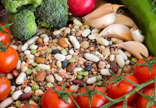 Preview: Mixed legumes and vegetables