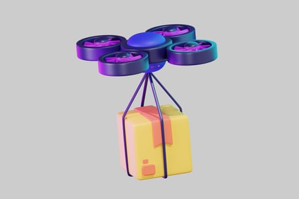 Preview: Delivery drone package