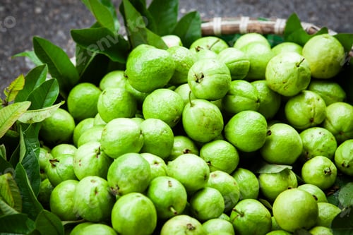 Preview: tropical spices and fruits sold at a local market in Hanoi (Vietnam)