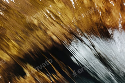 Preview: Close up long exposure of flowing river water