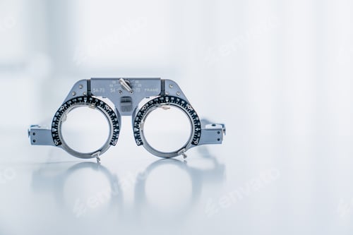 Preview: Ophthalmologist test glasses, trial frame