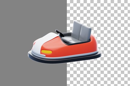 Preview: Bumper Cars 3D Icon