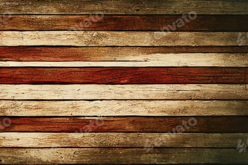 Preview: Dark rustic wooden planks background. Table background of free space . Flat photo of wood. Natural w