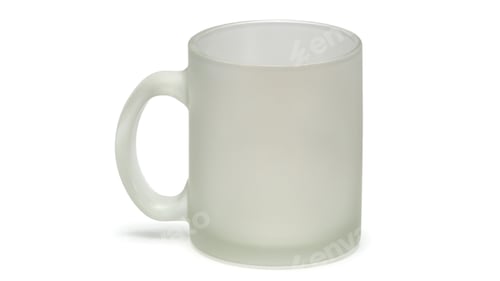 Preview: Clean White Mug Mockup. Isolated Coffee Cup Blank Template, Concept for Design and Branding