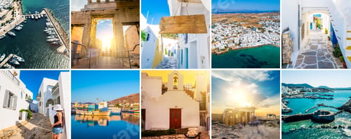 Preview: Collage of sights of Greece