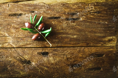 Preview: Fresh Organic Olives on Table