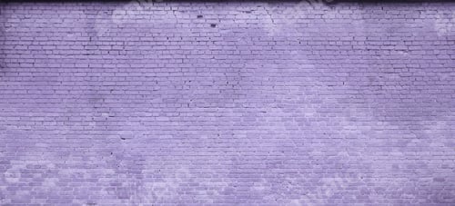 Preview: The texture of the brick wall of many rows of bricks painted in violet color