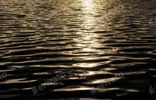 Preview: The background of waves against sunlight