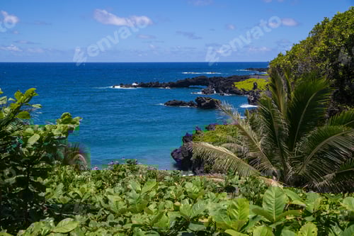 Preview: Beautiful blue Hawaiian ocean