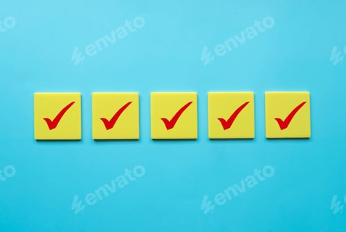 Preview: Checklist concept. Accomplishment of objectives or goals. To do list. Planning and verification.