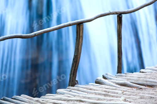 Preview: Picturesque landscape of a waterfall