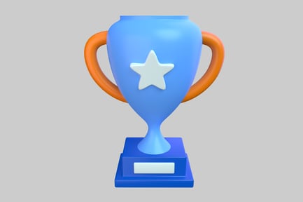 Preview: Business achievement trophy icon