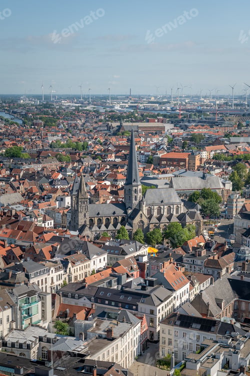 Preview: Rooftop Perspective Over Ghent Old Town